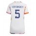 Billige Belgien Jan Vertonghen #5 Udebane Fodboldtrøjer Dame VM 2022 Kortærmet